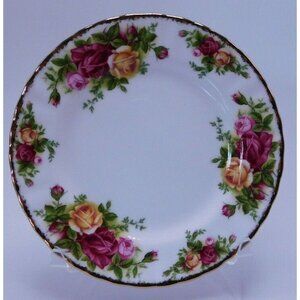ONLY 1  Royal Albert Old Country Roses  Bone China 6 3/8" Bread Plate